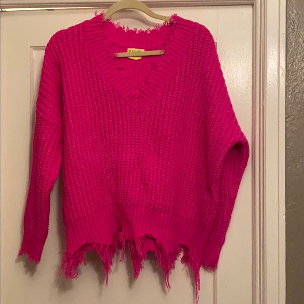 Hot Pink Sweater